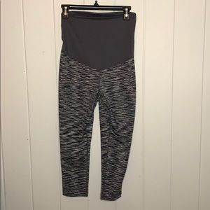 Zella space dye pattern maternity leggings